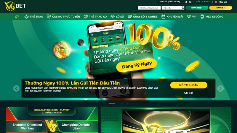 V9Bet – Thương hiệu nhà cái trường tồn hơn 1 thập kỷ